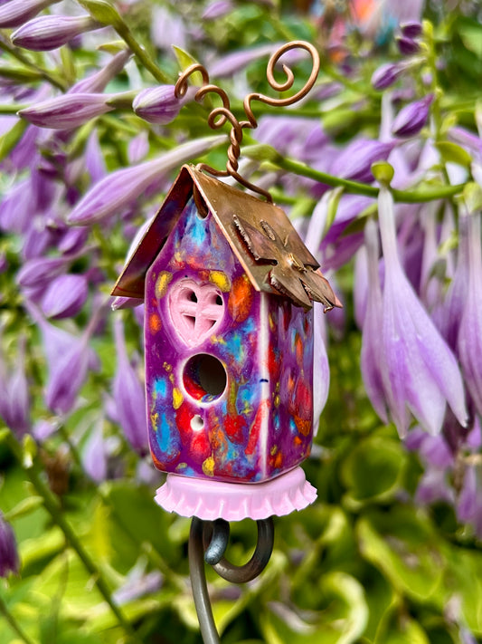 Purple Confetti Carton