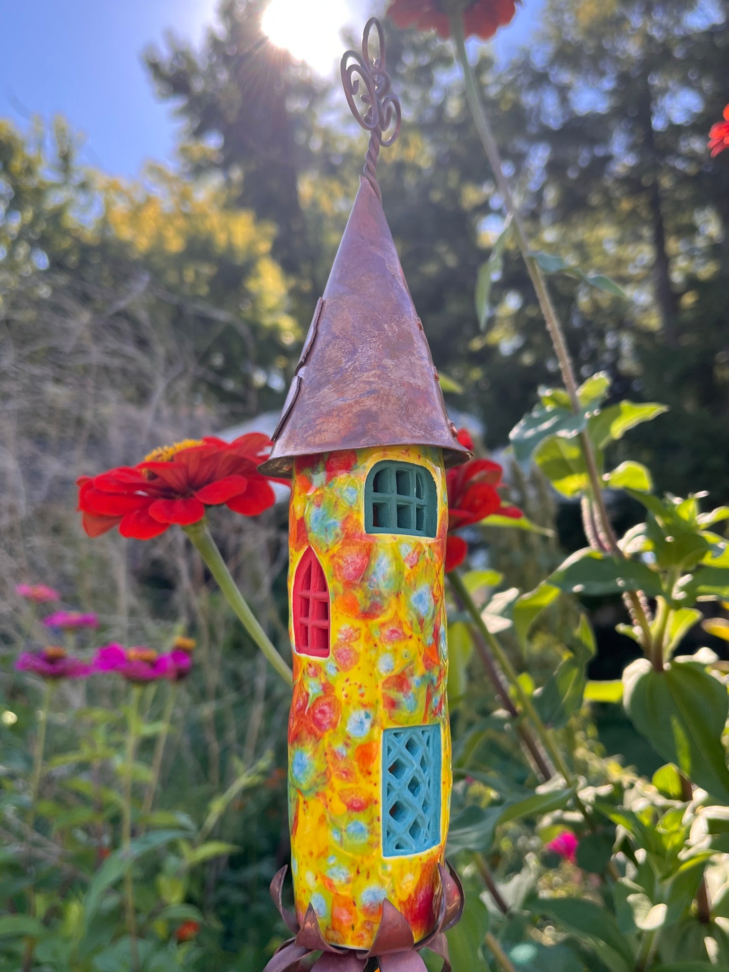 Sunny Yellow Bell Tower