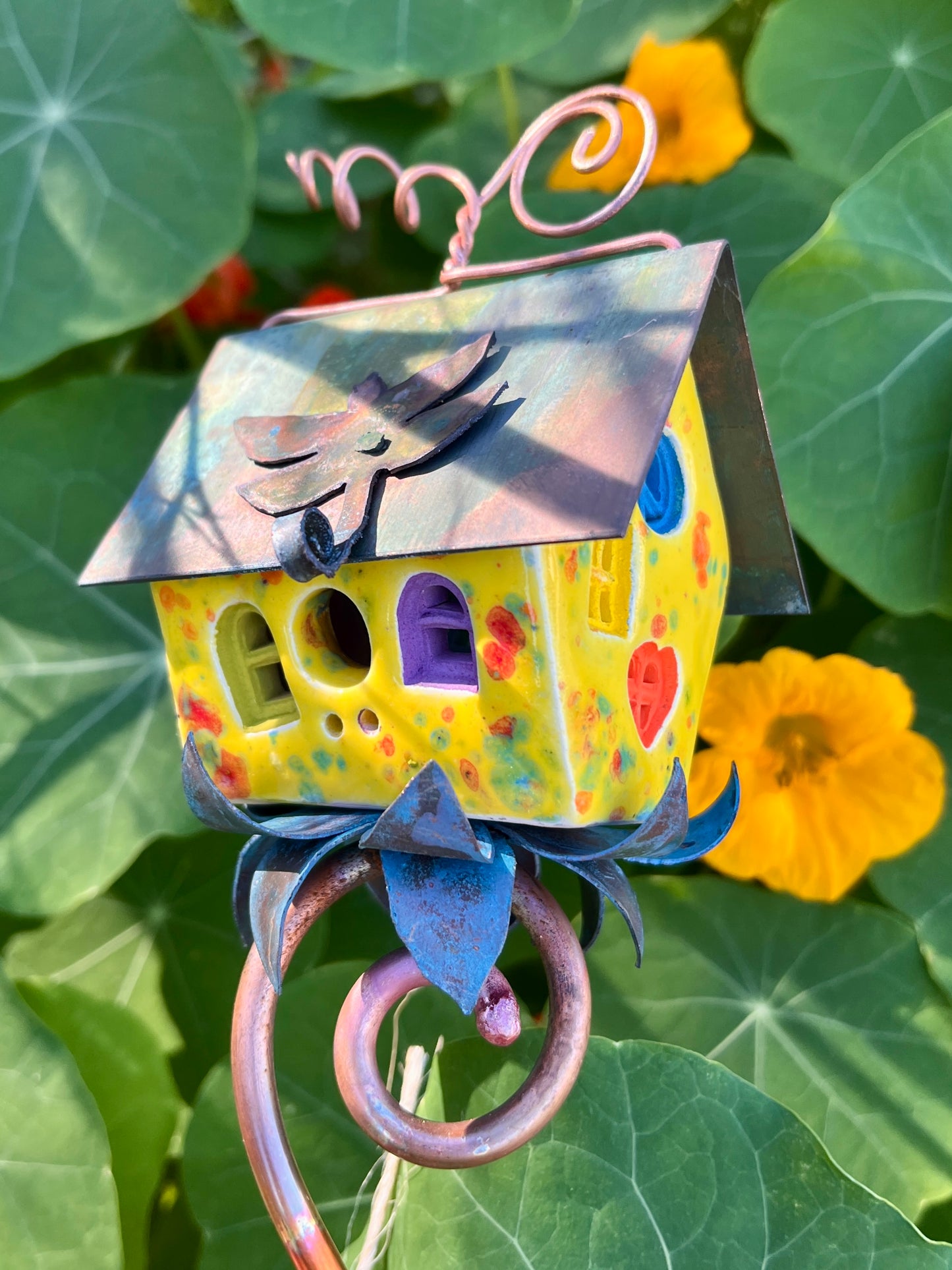 Sunny Yellow Confetti Cottage