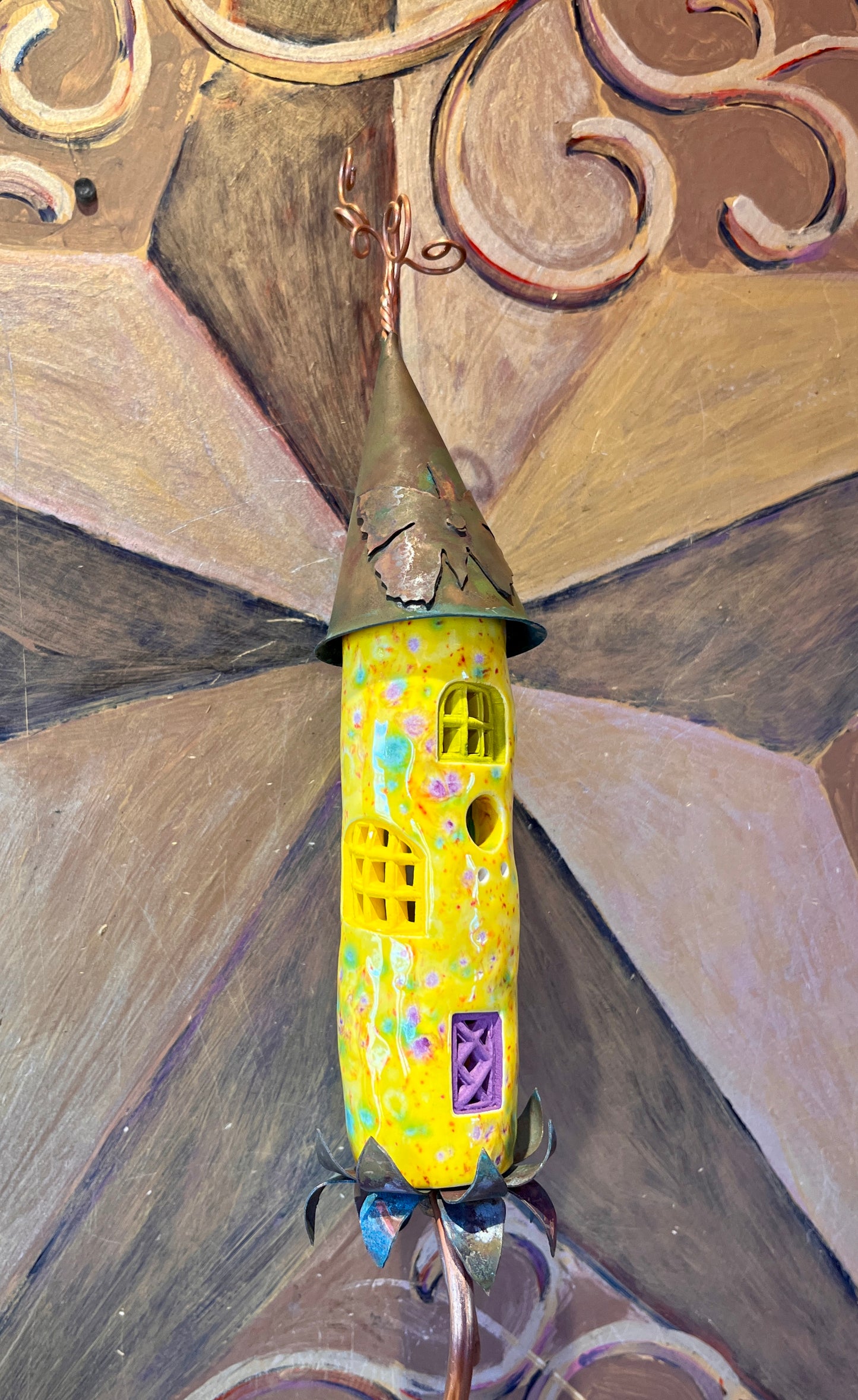 Sunny Yellow Bell Tower