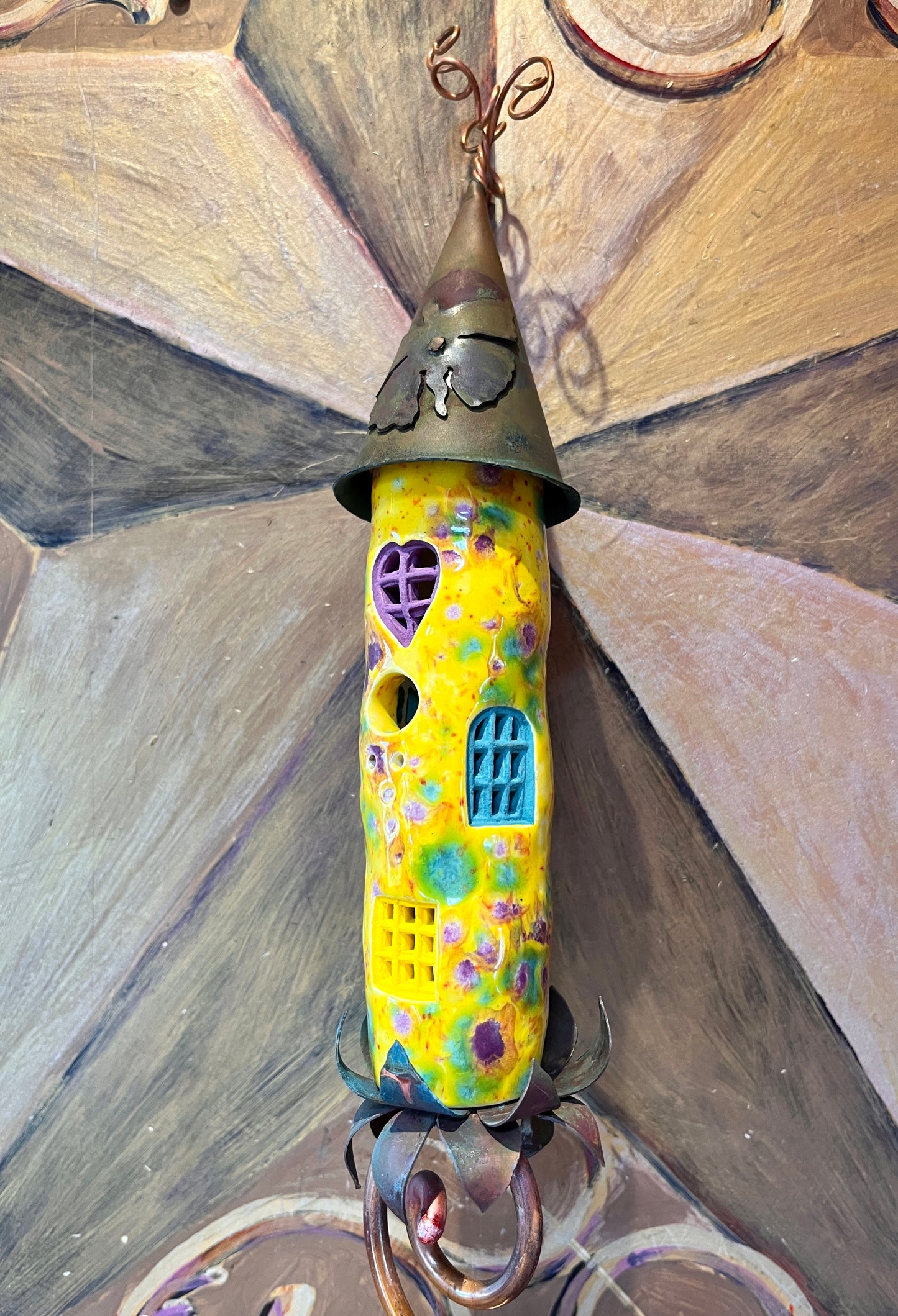 Sunny Yellow Bell Tower