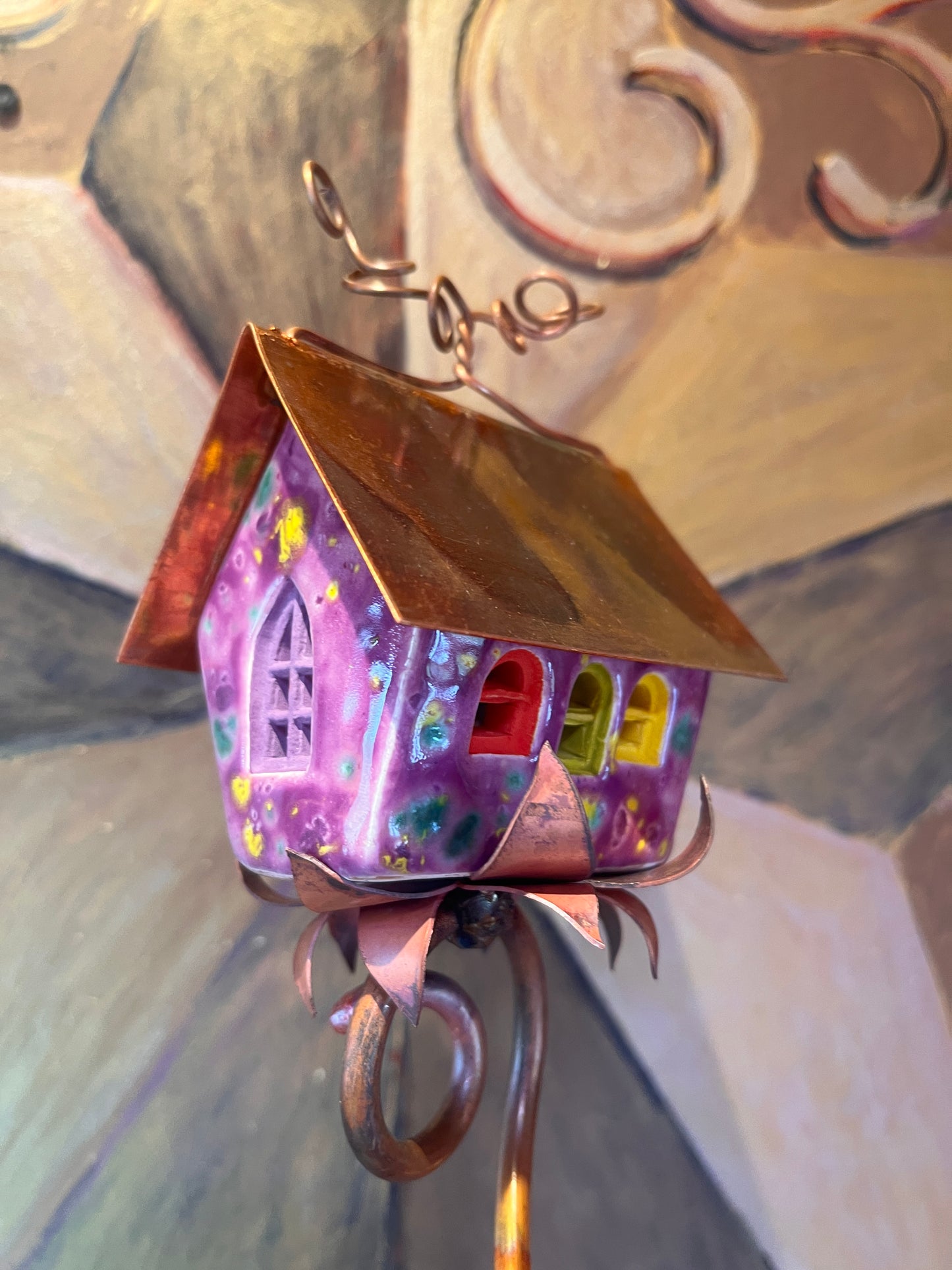 Confetti Purple Cottage