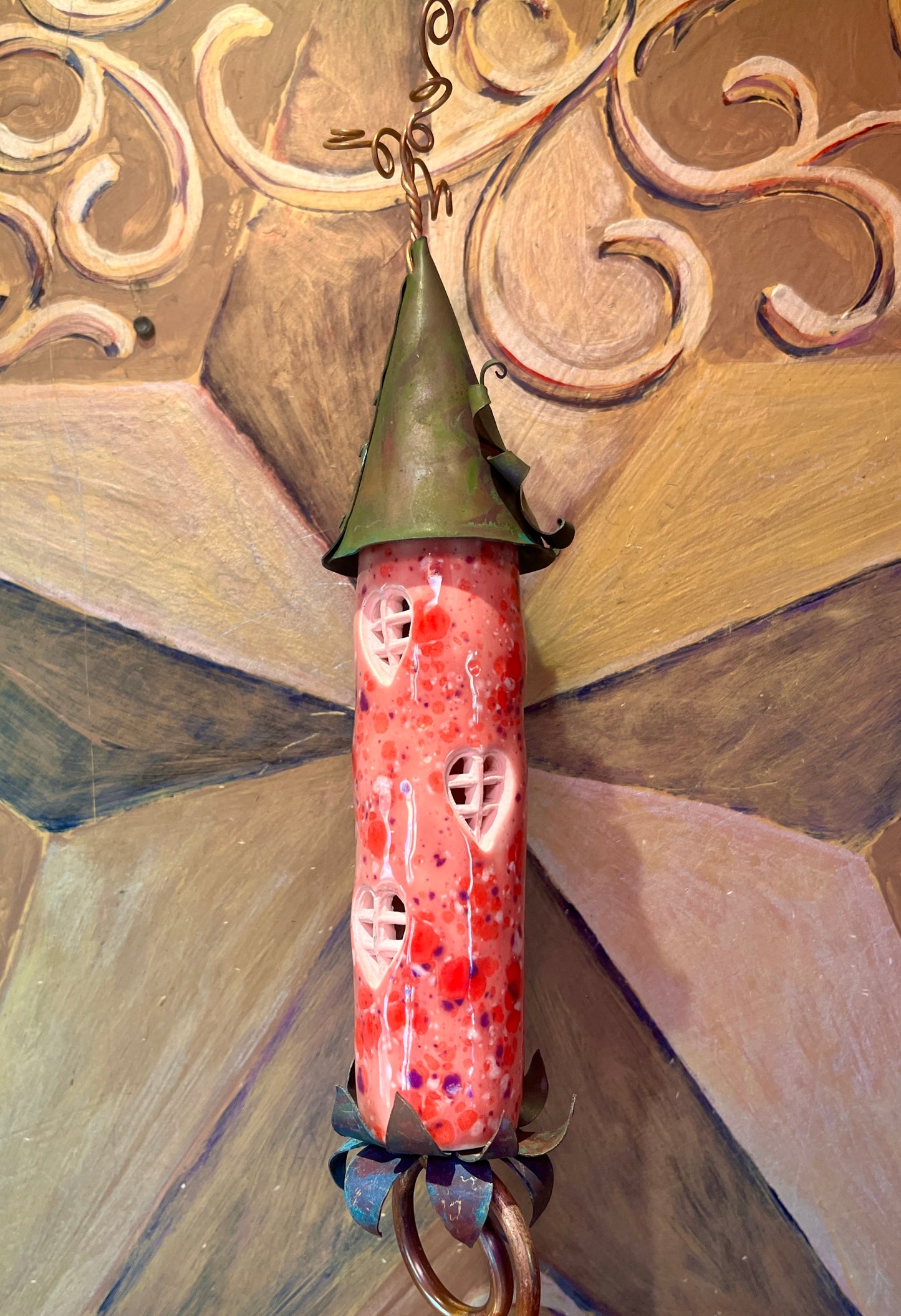 Pink and Purple Bell Tower