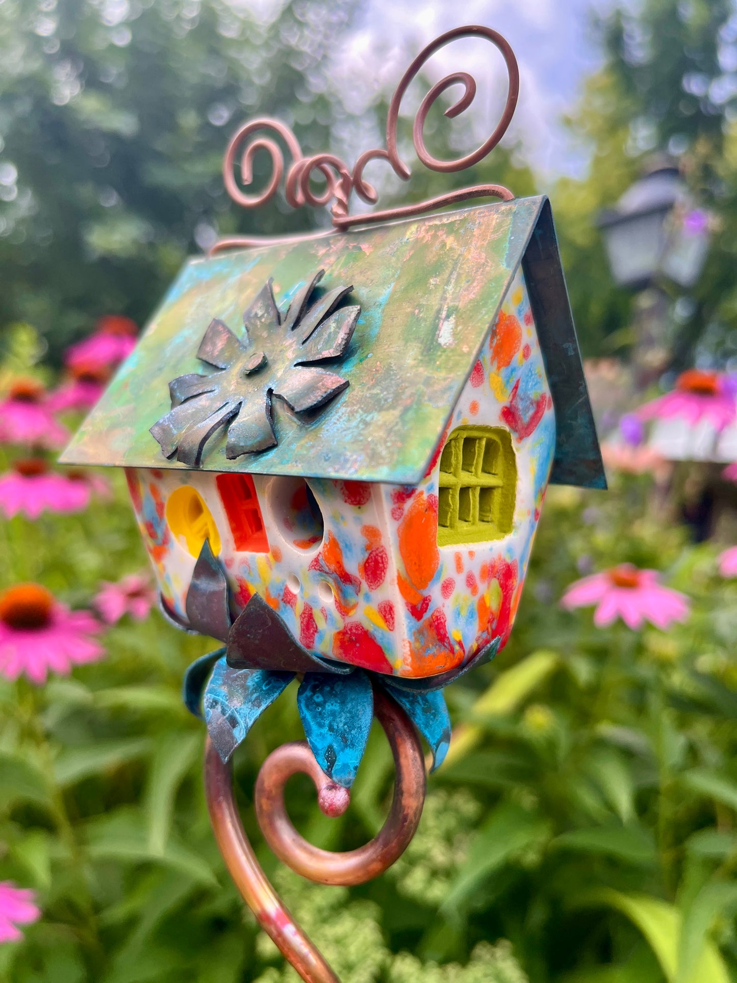 Jerry’s Colorful Confetti Cottage on a vine