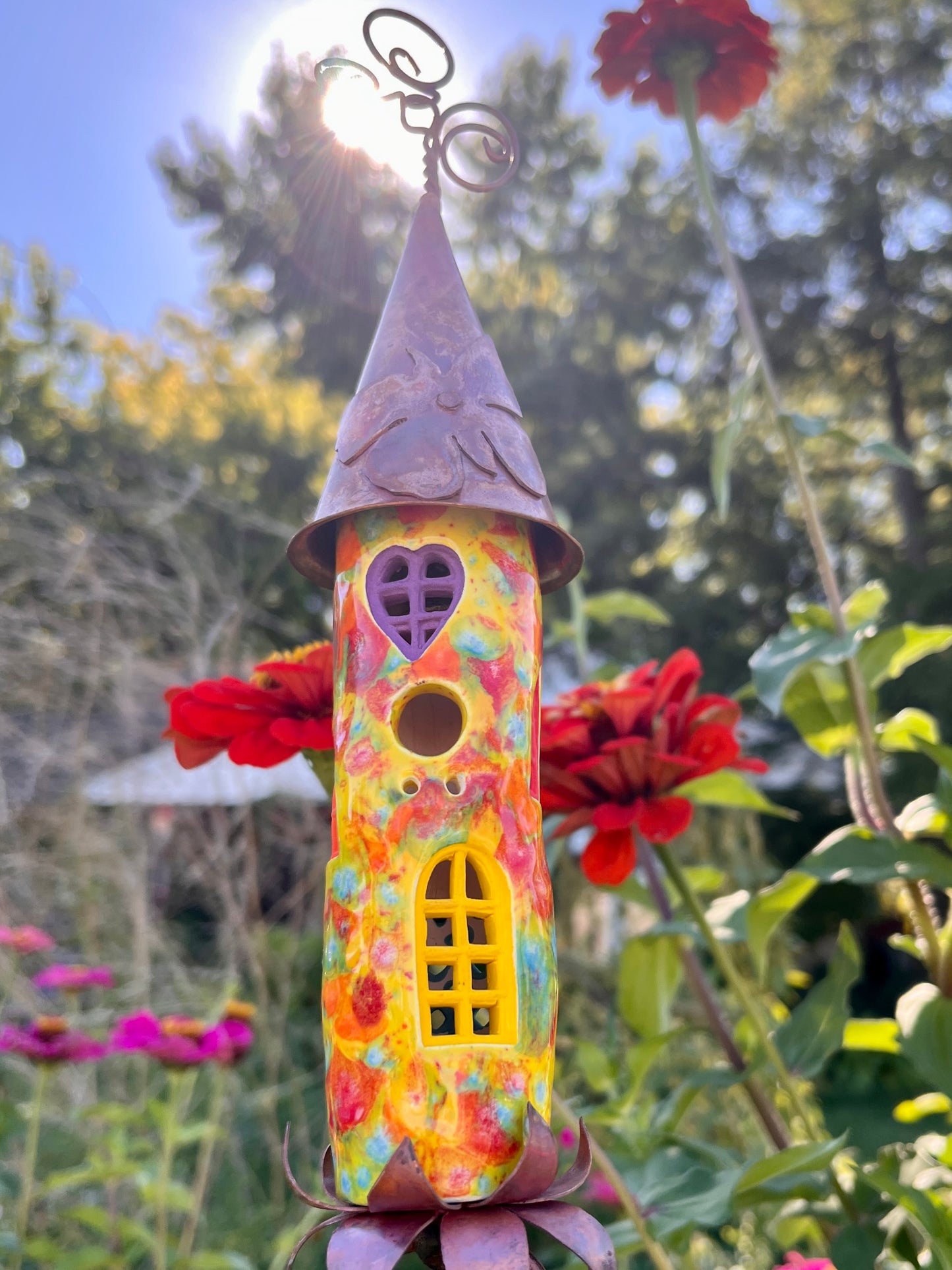 Sunny Yellow Bell Tower