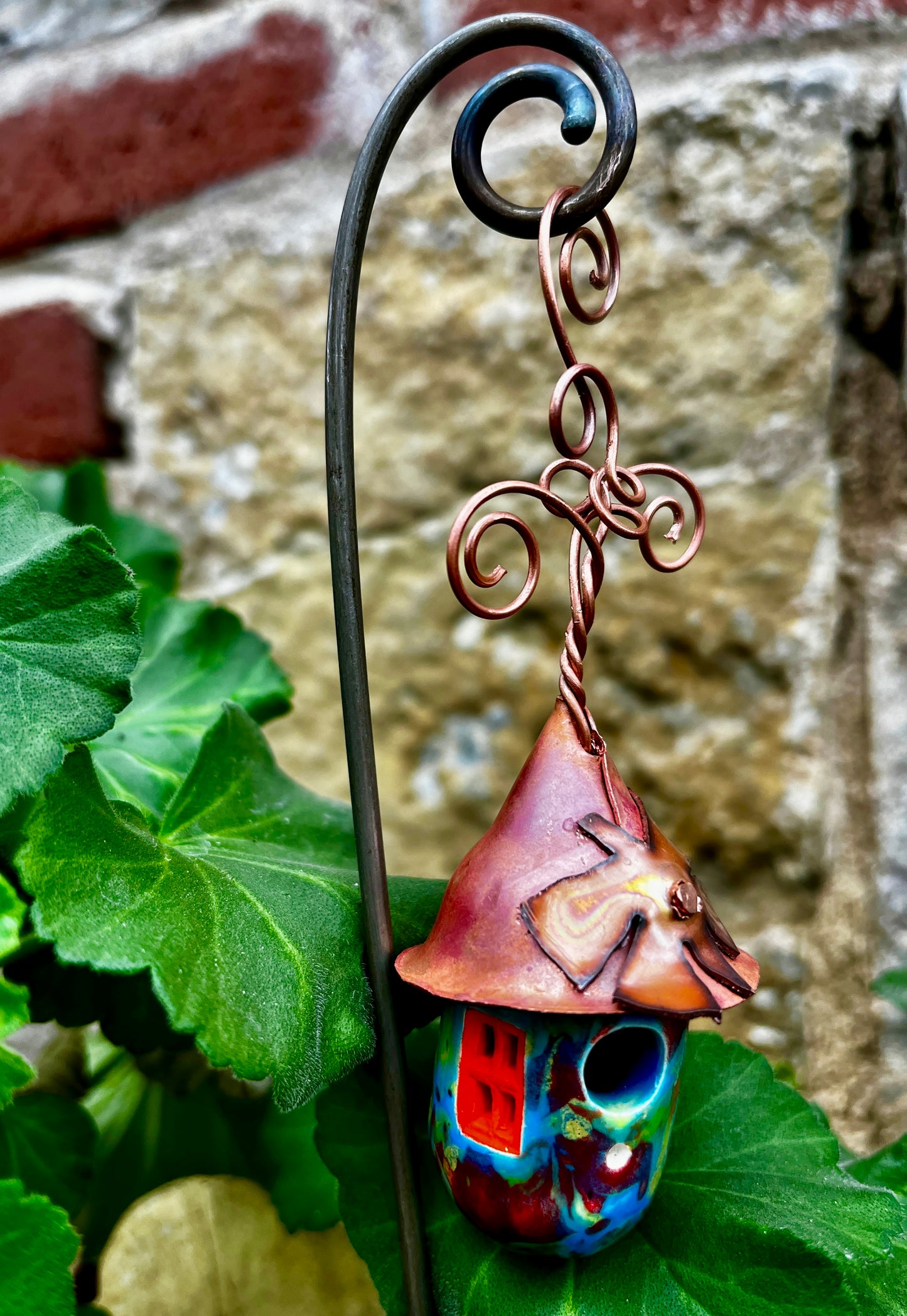 Turquoise Confetti Dew Drop