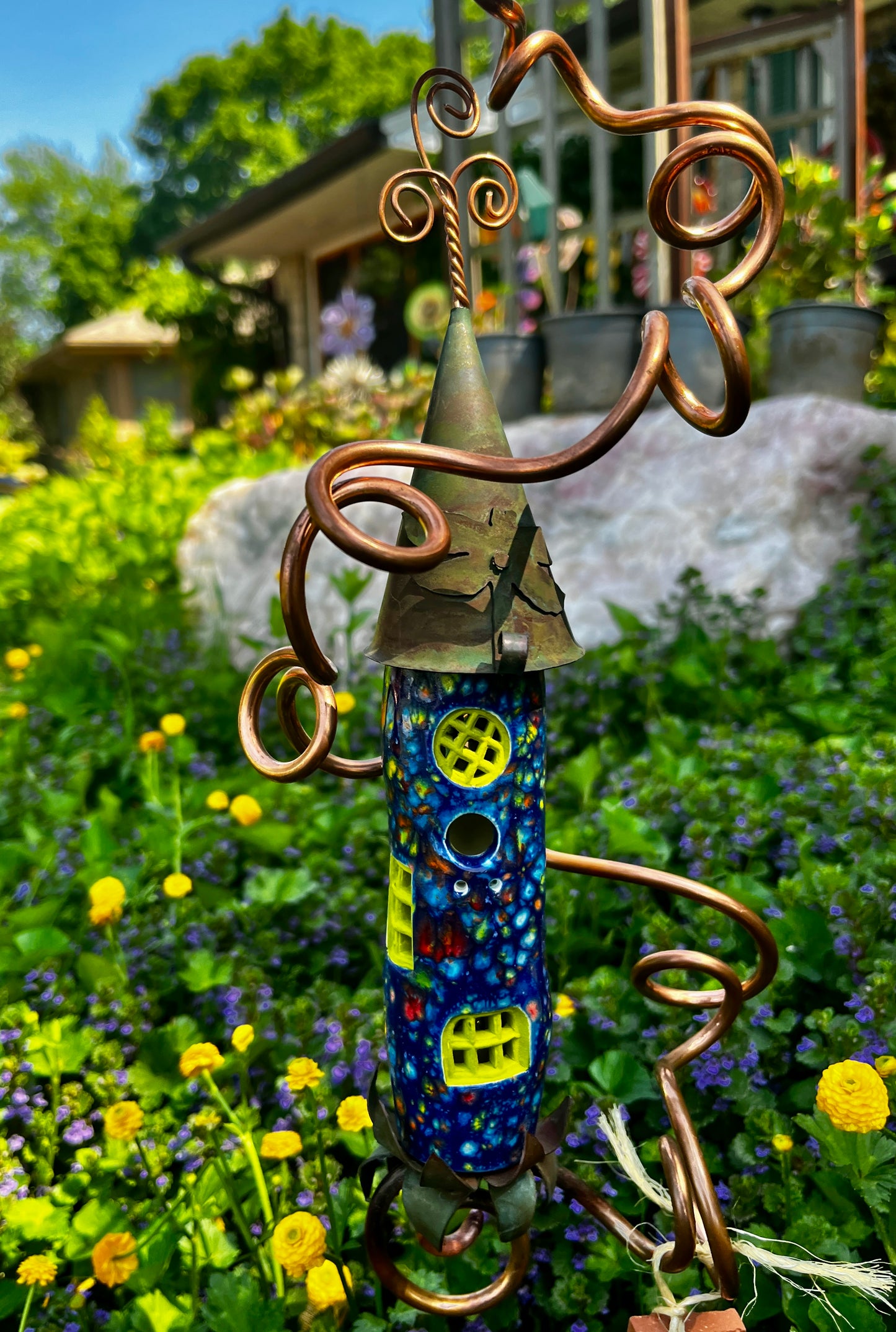 Celestial Bell Tower on a Vine