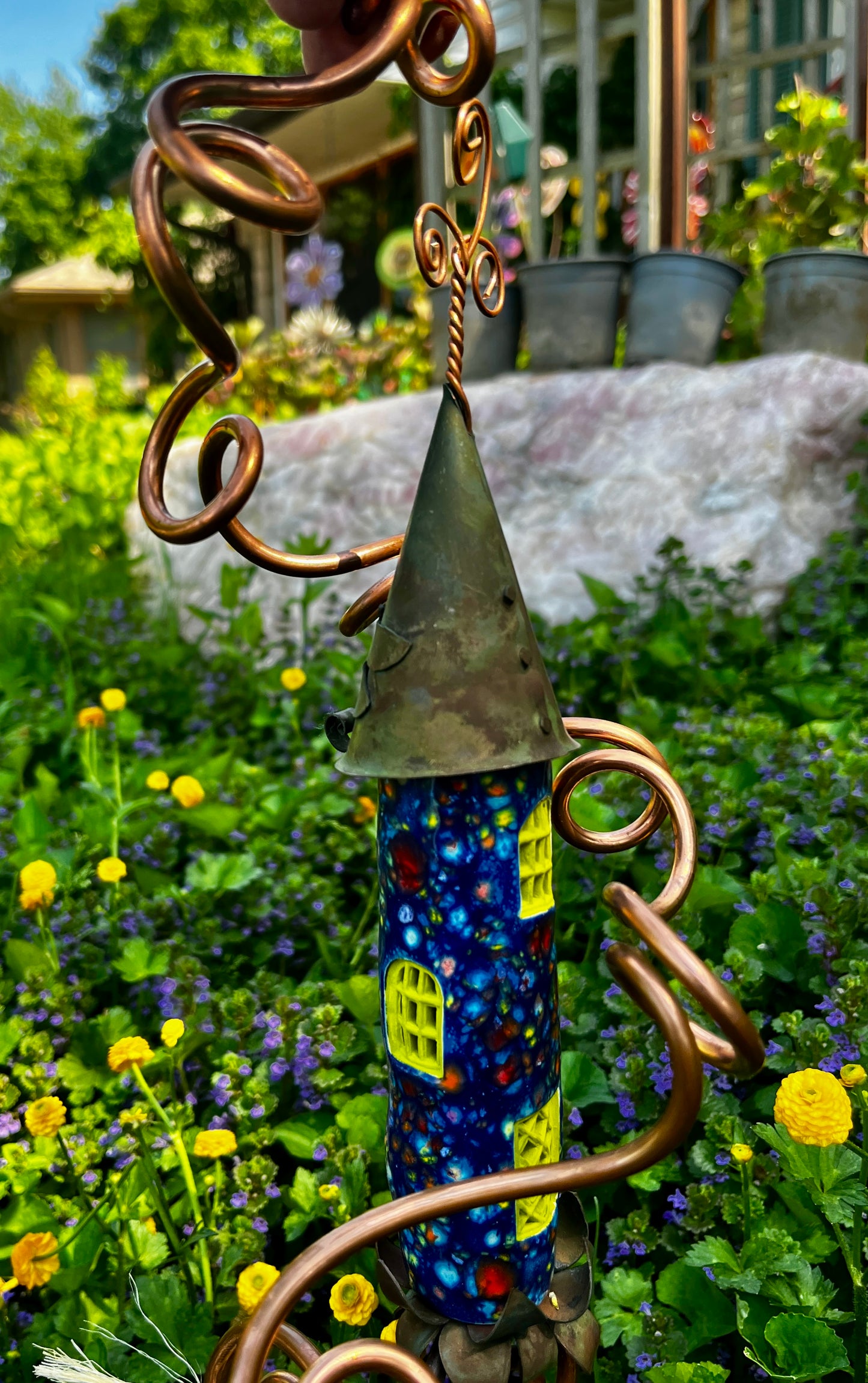 Celestial Bell Tower on a Vine