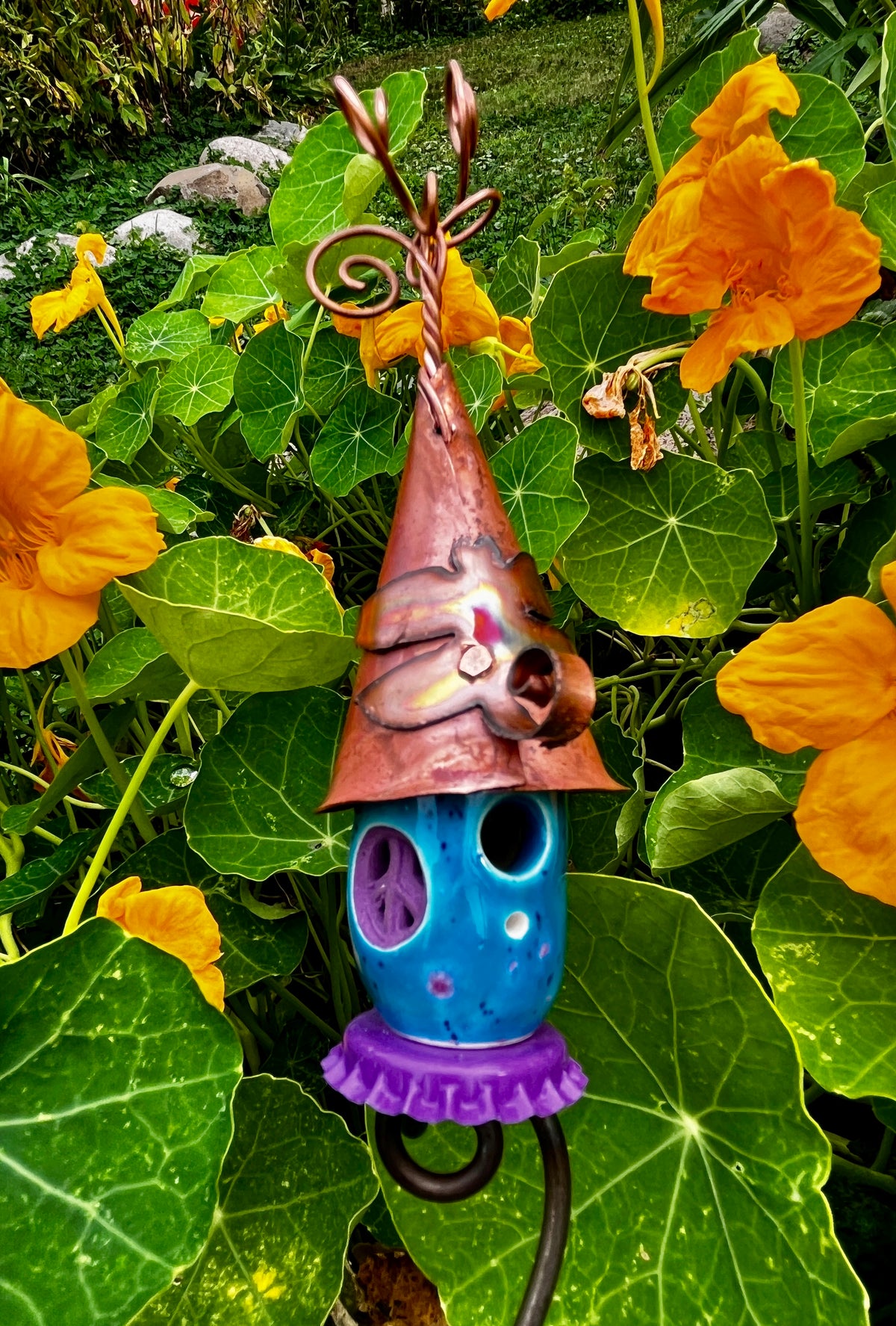 Turquoise Bud with a touch Wizard