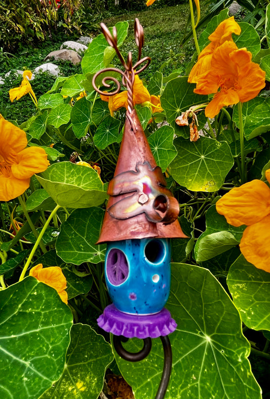 Turquoise Bud with a touch Wizard