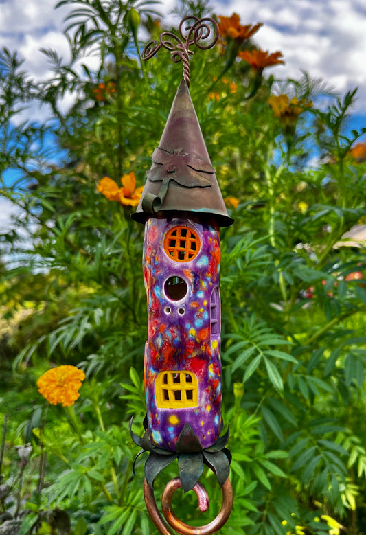 Purple Confetti Bell Tower