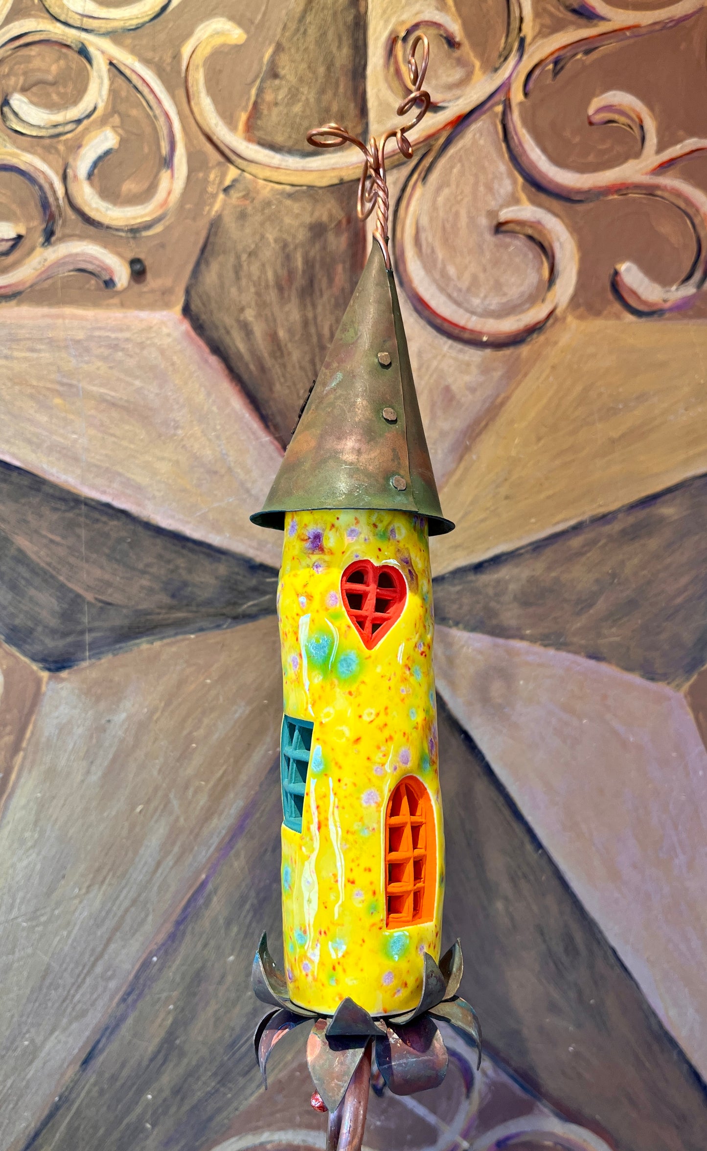 Sunny Yellow Bell Tower